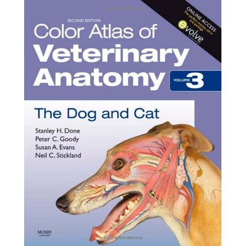 Color Atlas of Veterinary Anatomy, Volume 3, The Dog and Cat, 2nd Edition