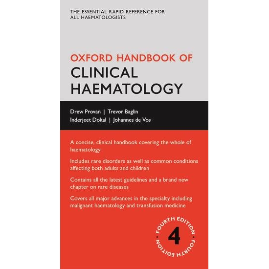 Oxford Handbook of Clinical Haematology, 4th Edition