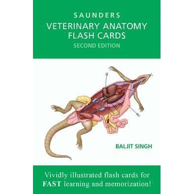 Veterinary Anatomy Flash Cards, 2nd Edition