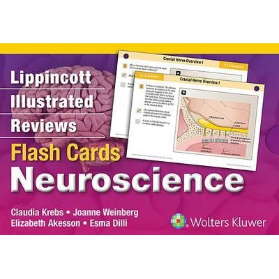 Lippincott Illustrated Reviews Flash Cards: Neuroscience, 1st Edition