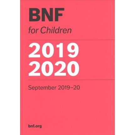 BNF for Children (BNFC) 2019-2020