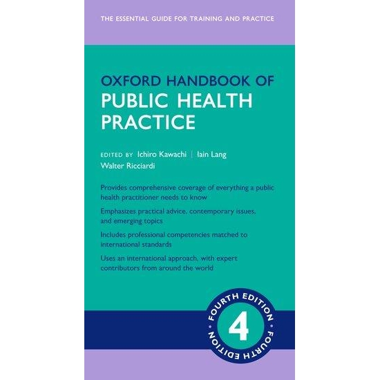 Oxford Handbook of Public Health Practice, 4th Edition