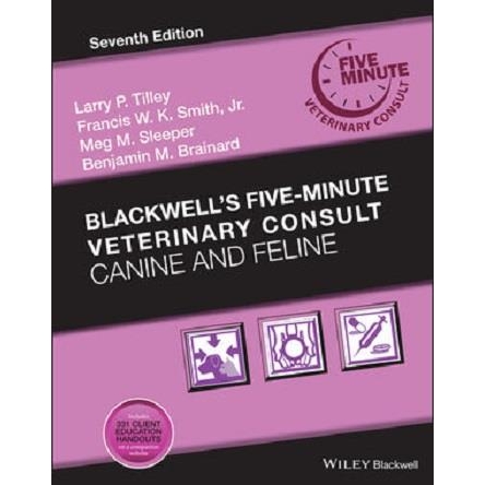 Blackwell`s Five-Minute Veterinary Consult: Canine and Feline 7th Edition