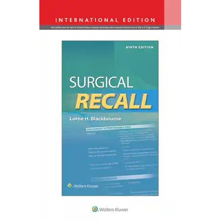 Surgical Recall, 9th Edition, International Edition