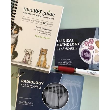 MiniVET quide Companion Animal Medicine SET