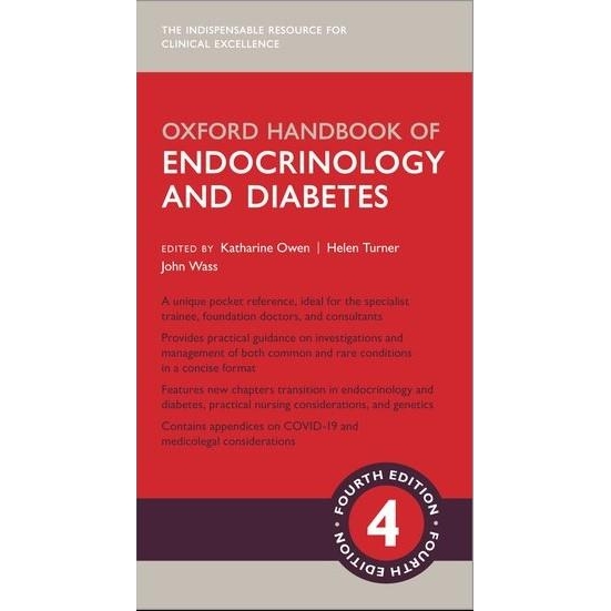 Oxford Handbook of Endocrinology & Diabetes, 4th Edition