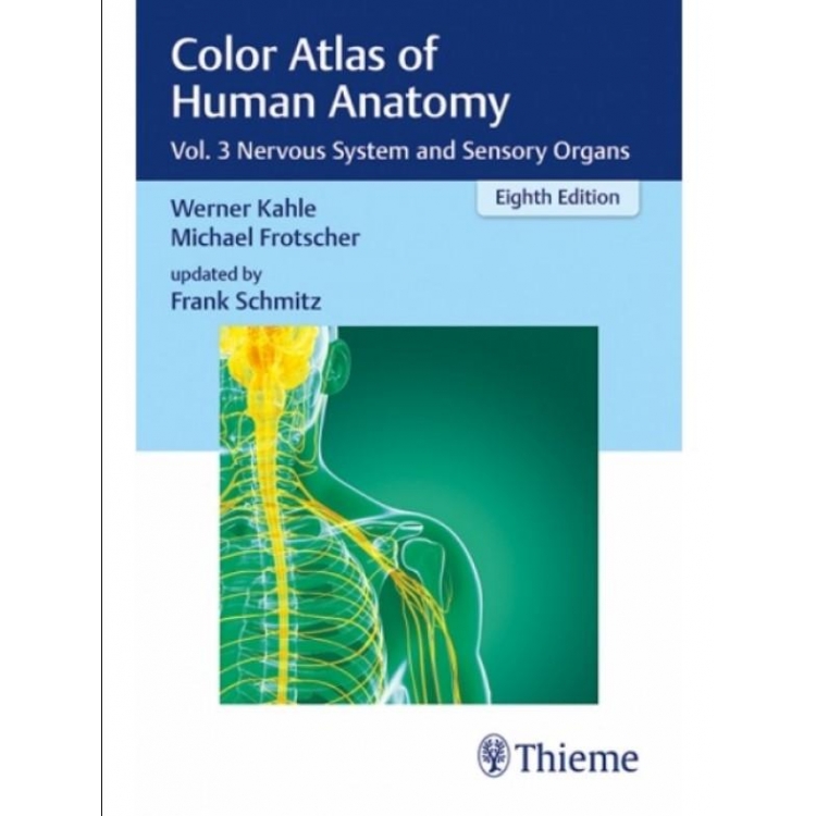 Color Atlas of Human Anatomy: Vol. 3 Nervous System and Sensory Organs, 8th Edition