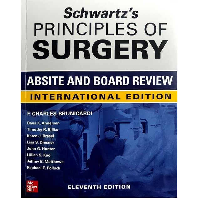 Schwartz’s Principles of Surgery Absite and Board Review, 11th Edition, IE