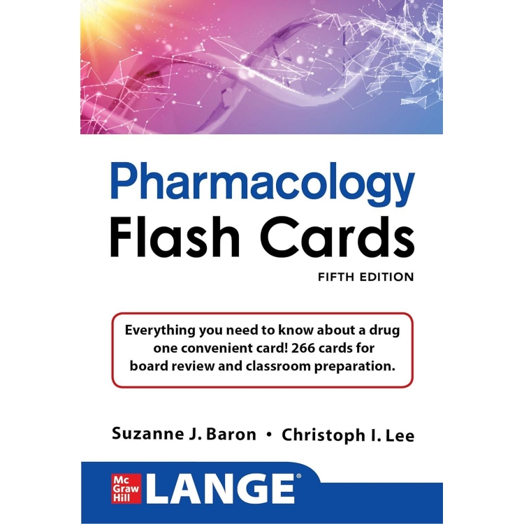 LANGE Pharmacology Flash Cards, 5th Edition