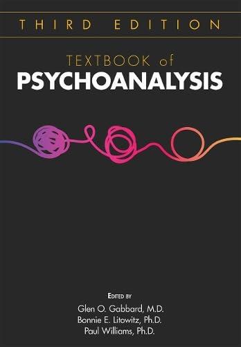 Textbook of Psychoanalysis, 3rd Edition