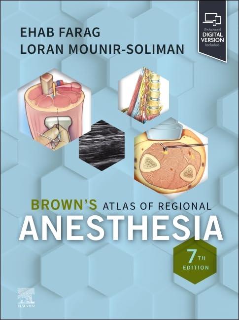 Brown`s Atlas of Regional Anesthesia, 7th Edition