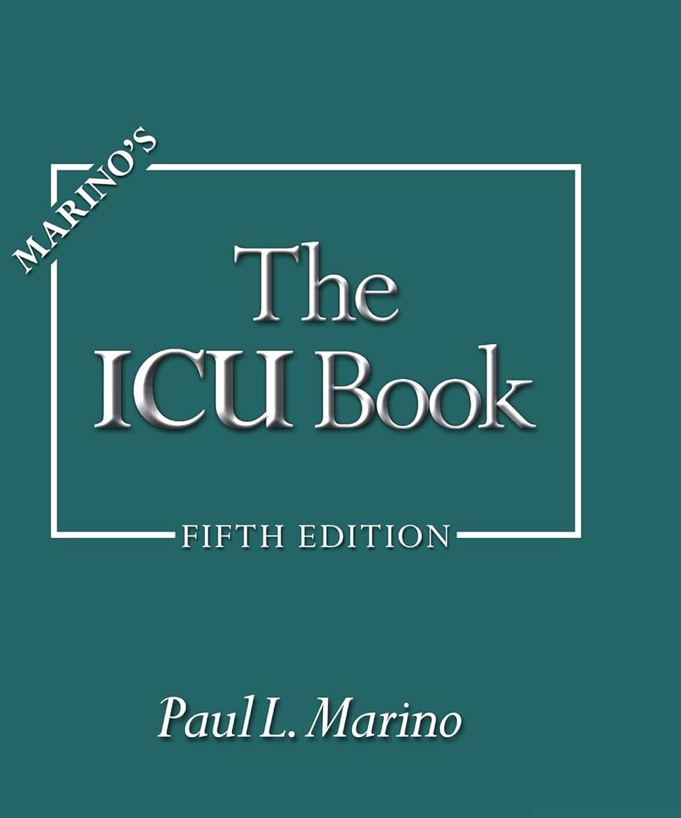 Marino`s The ICU Book, 5th Edition, International Edition