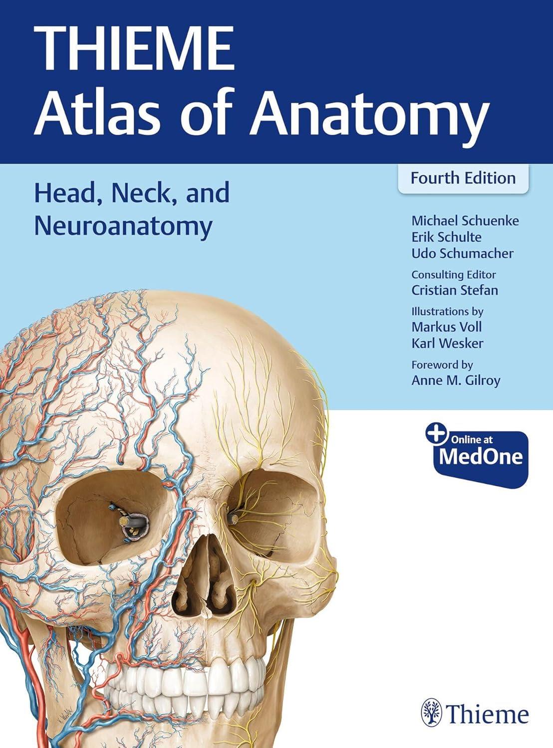 THIEME Atlas of Anatomy: Head, Neck, and Neuroanatomy, 4th Edition
