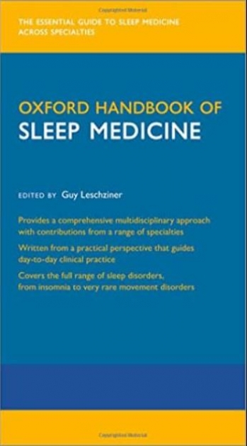 Oxford Handbook of Sleep Medicine, 1st Edition