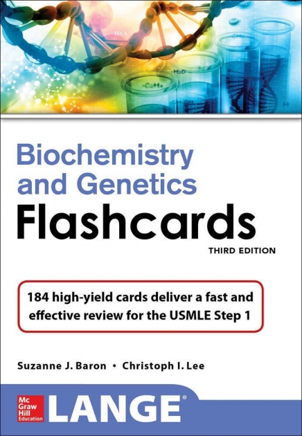 Lange Biochemistry and Genetics Flashhcards, (Lange Flashcards), 3rd Edition